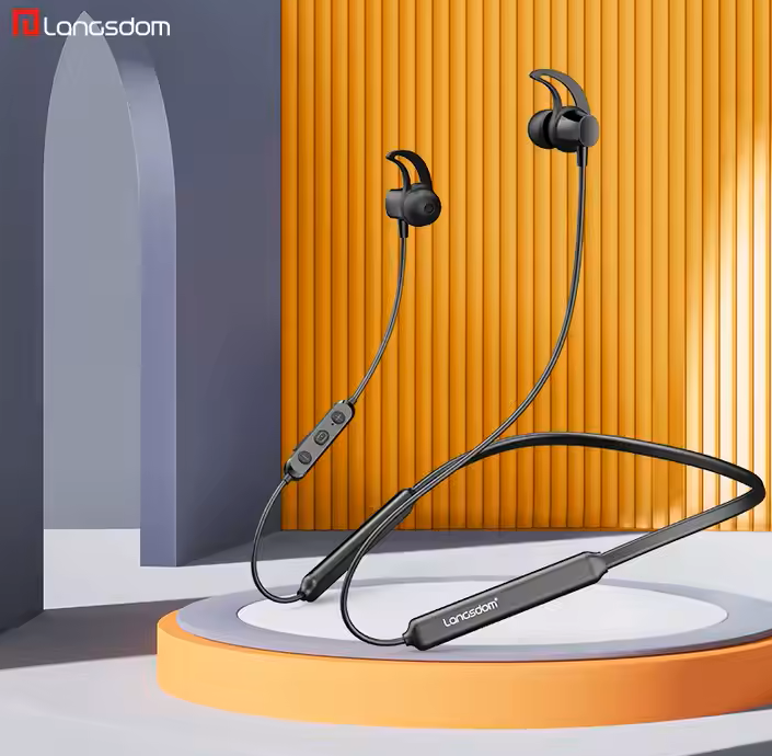 Langsdom L6 Sports Neckband Earphones Magnetic Earphones