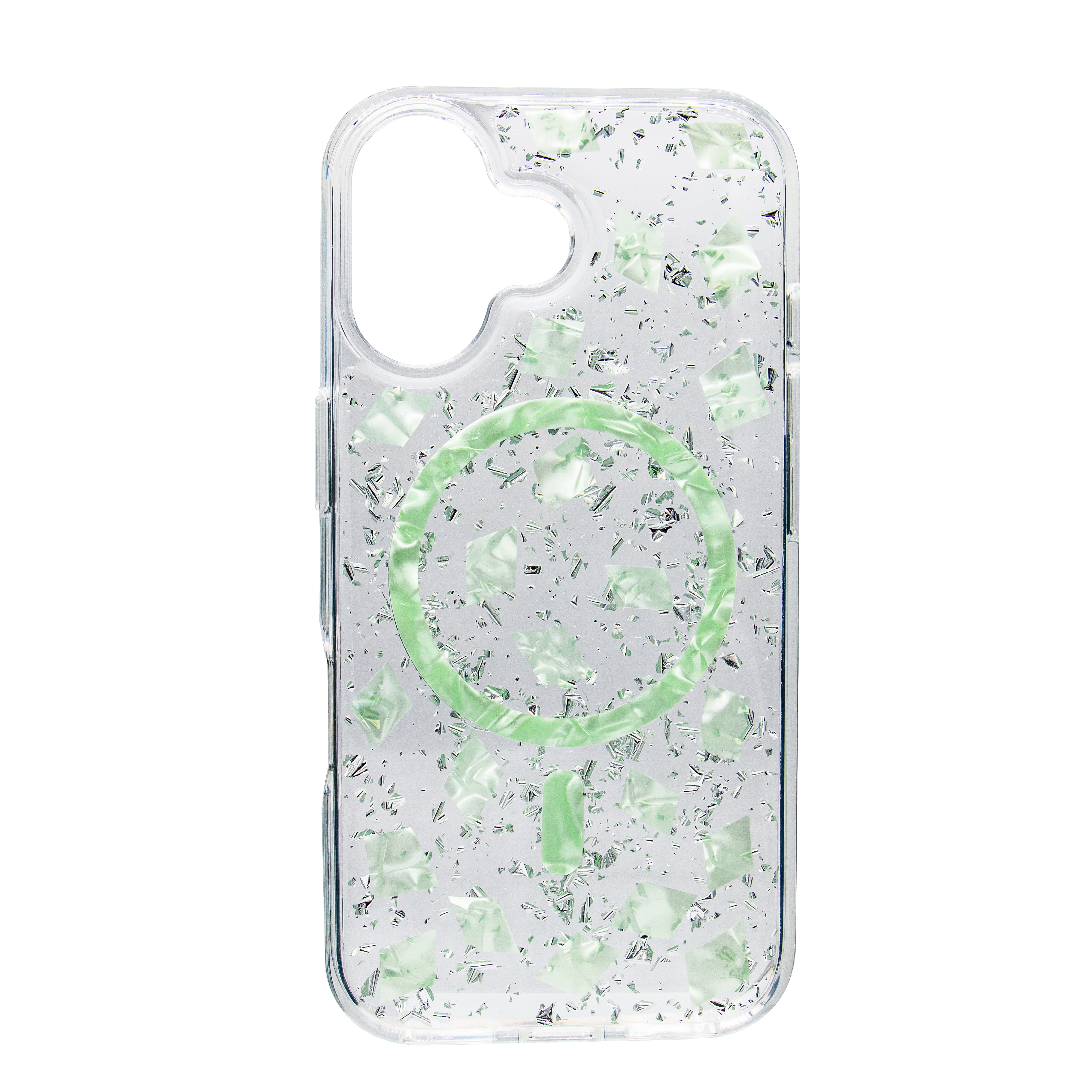 iPhone 14 Pro Mint New Sparkle Bling Case With Magsafe