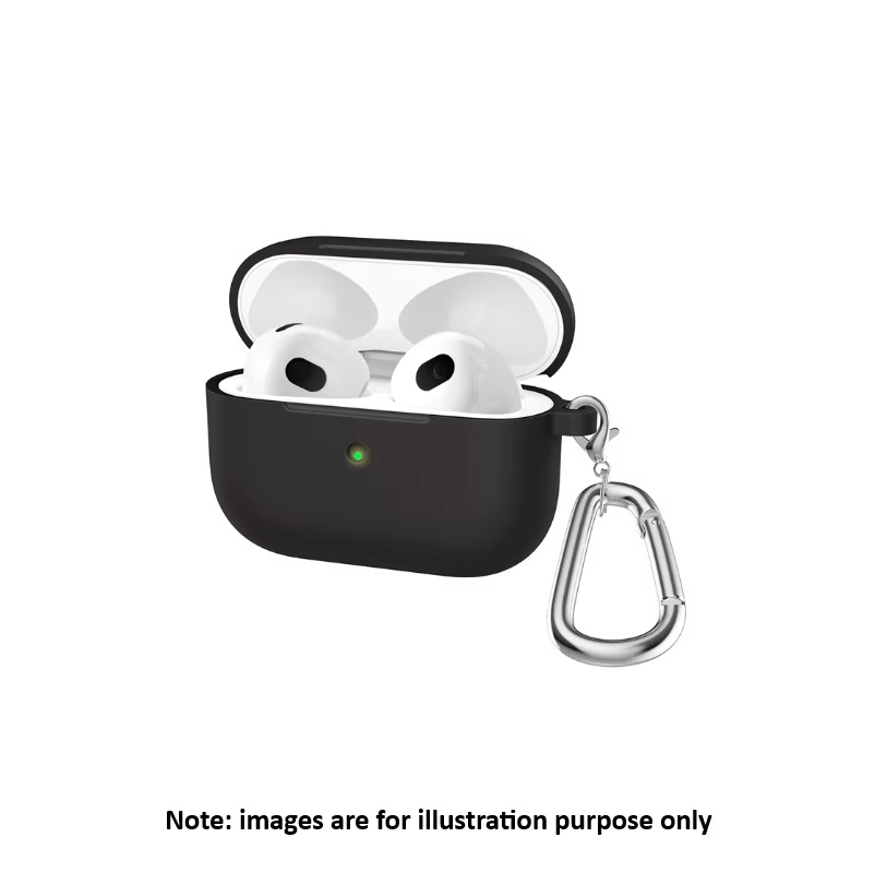 Airpods Pro 2nd Gen Silicon Case Black