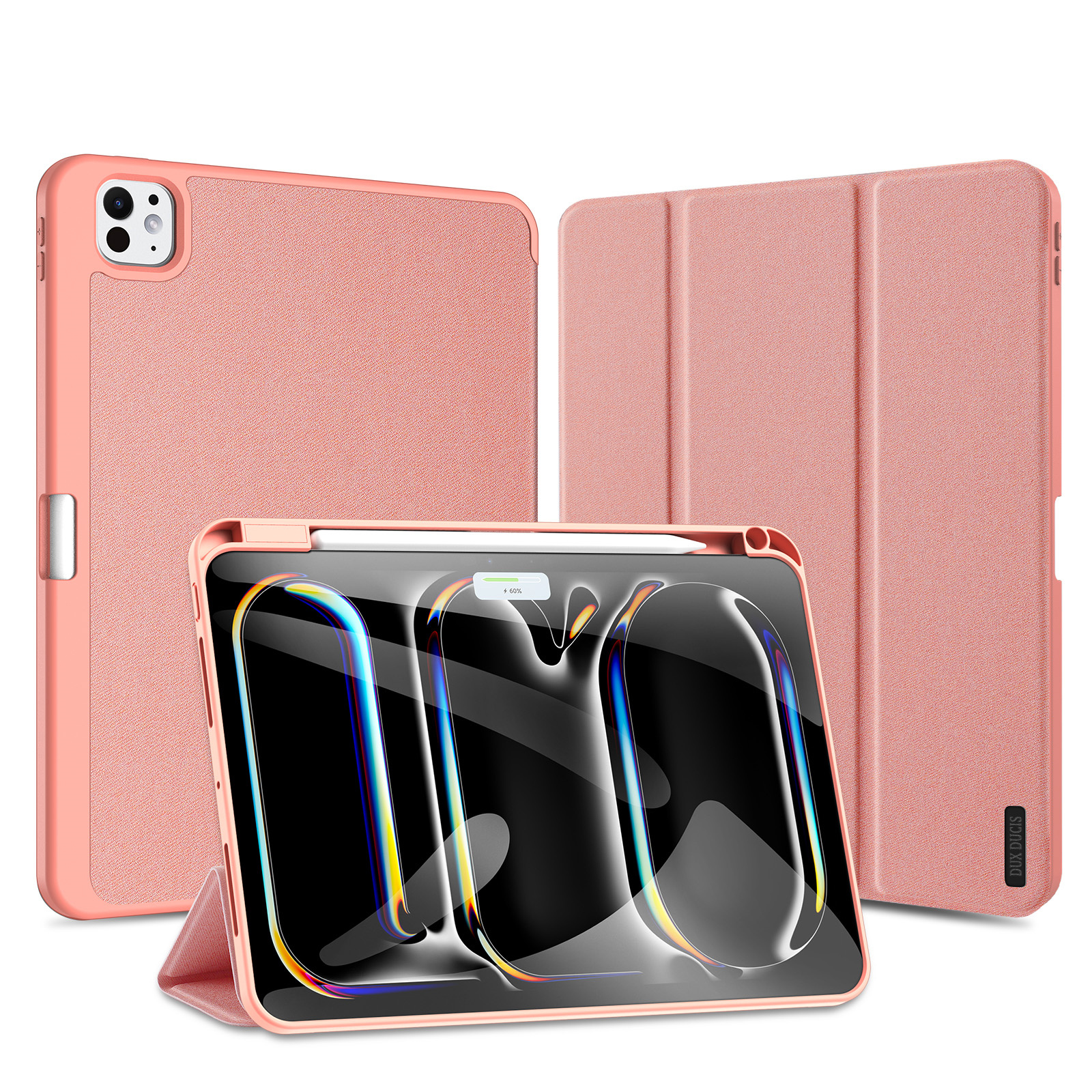 iPad Pro 11 2024 Pink Dux Domo Series Case