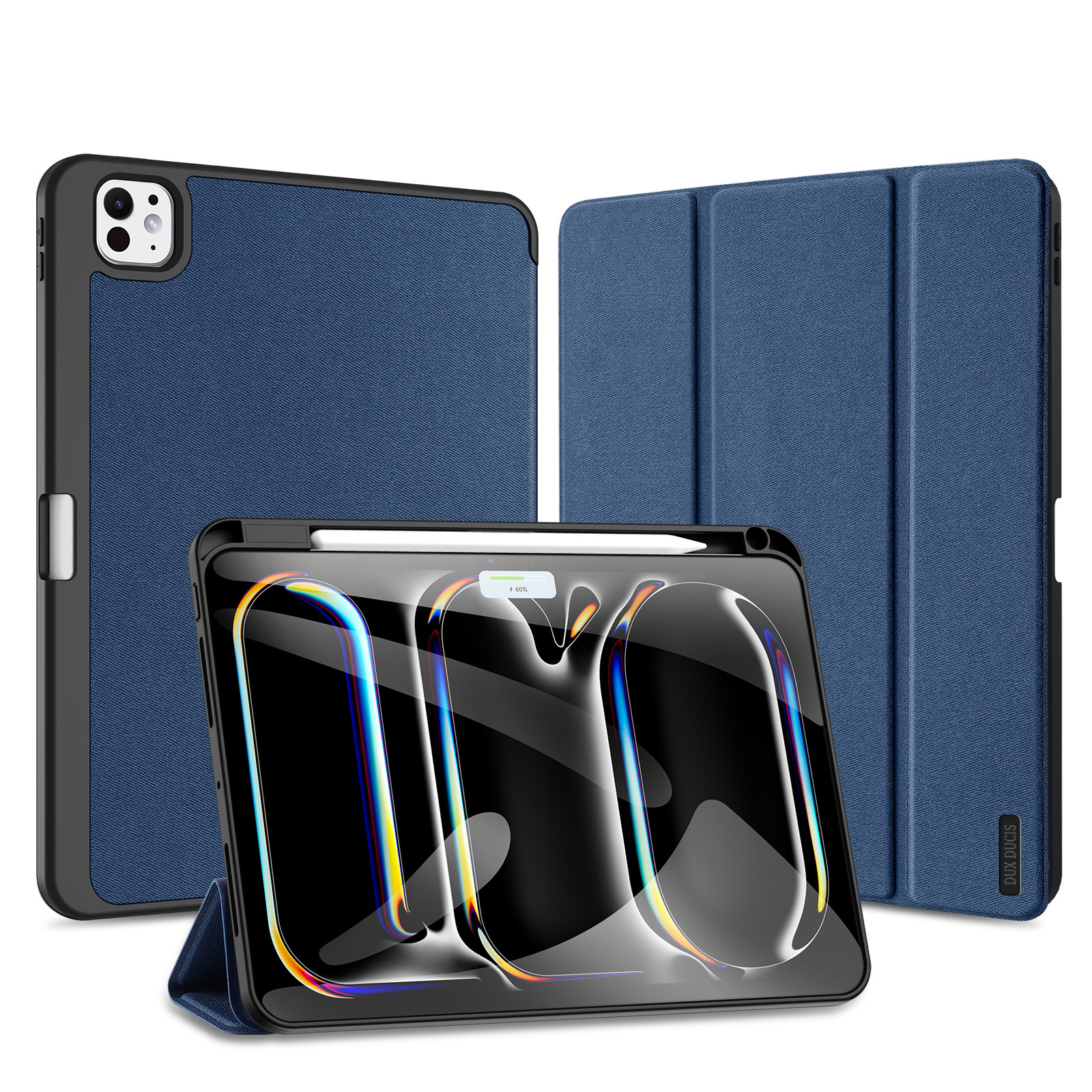iPad Pro 11 2024 Blue Dux Domo Series Case
