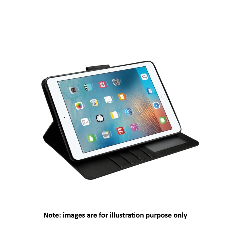 iPad 2/3/4 Black Hanman Wallet Case