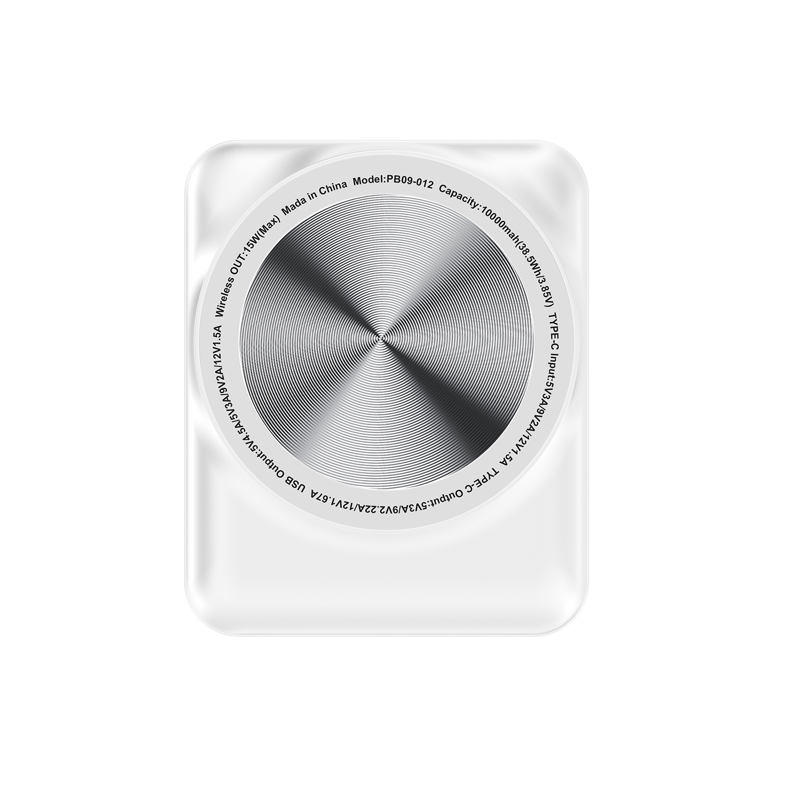 Trusmi PD22.5W ULTRA MINI MAGNETIC WIRELESS(15W) POWER BANK 10000mAh White PB09-012 Carousel 1
