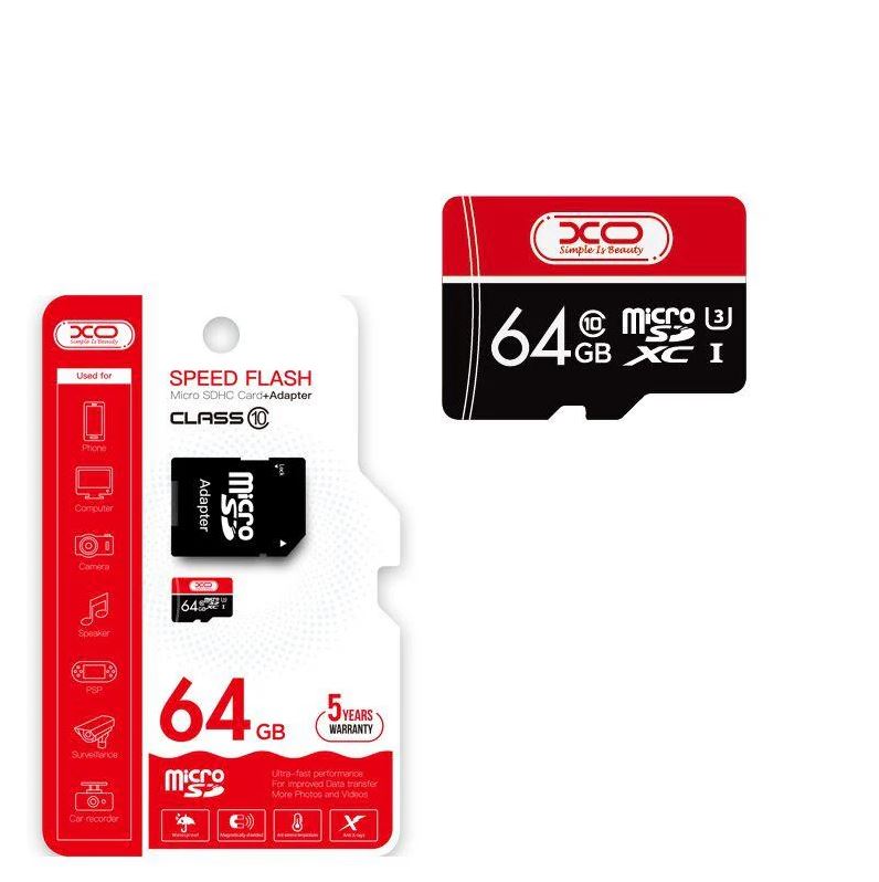 XO Memory Card Micro SD Card with Adaptor 64GB