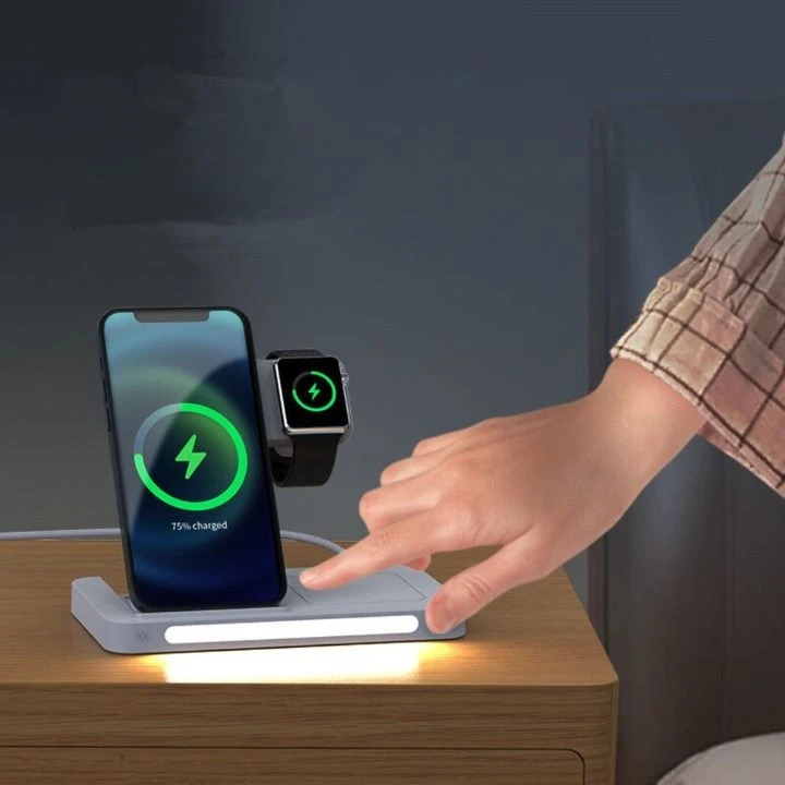 Earldom ET-WC27 3 in 1 Wireless Charger Carousel 1