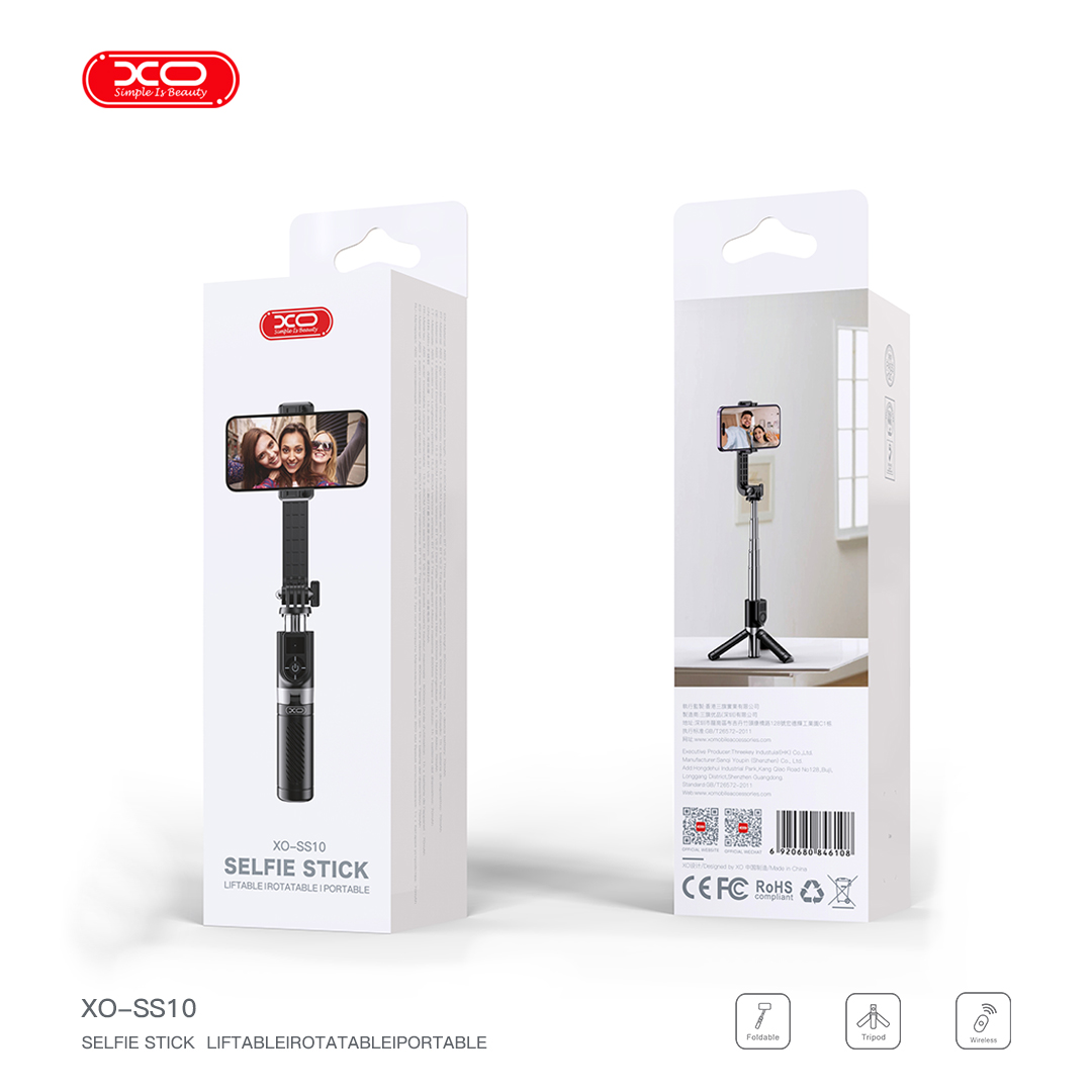 XO SS10 Mini Selfie Stick with Tripod with Mirror