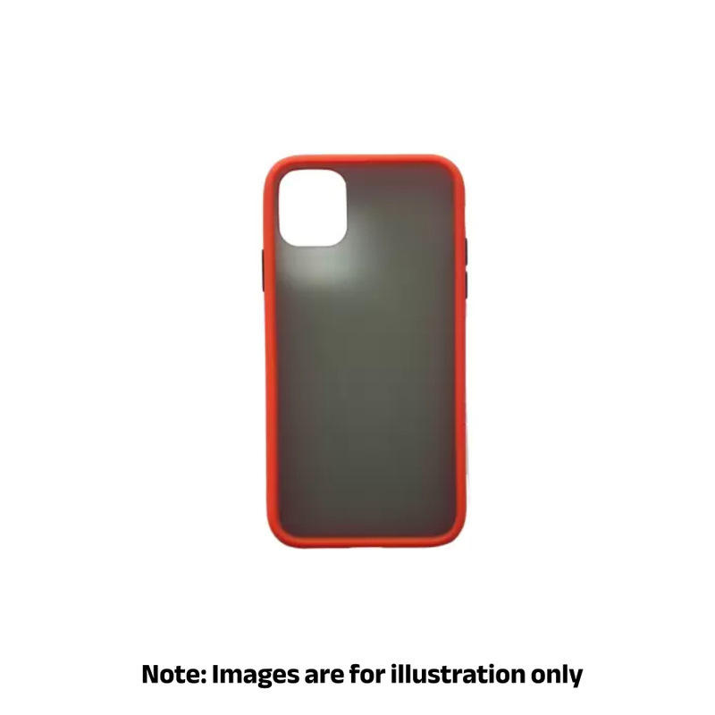 iPhone 13 Pro Max Red Bumper Back Case