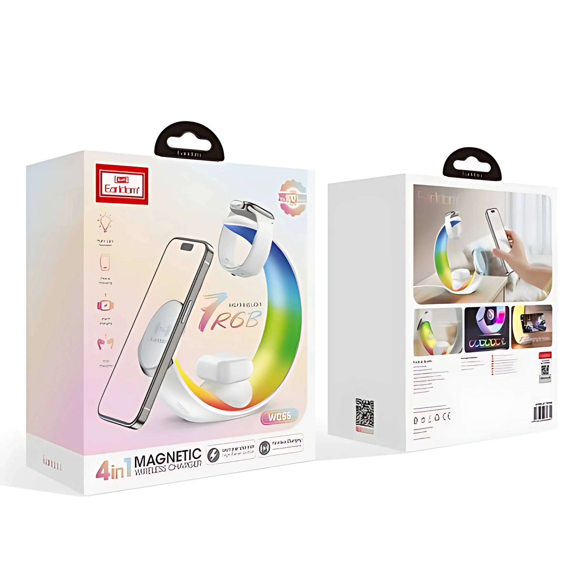 Earldom ET-WC55 4 in 1 Magnetic Wireless Charger Carousel 2