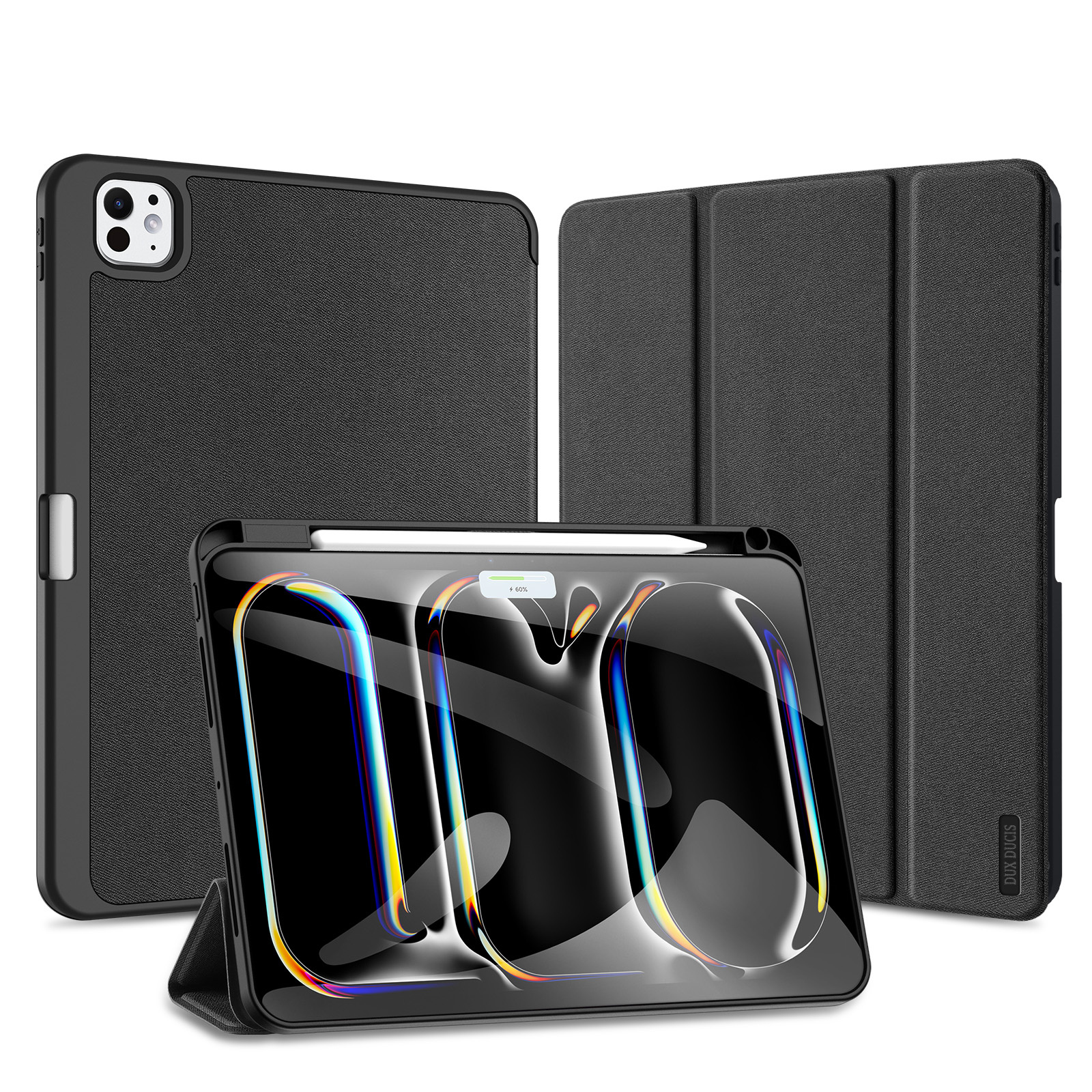 iPad Pro 11 2024 Black Dux Domo Series Case
