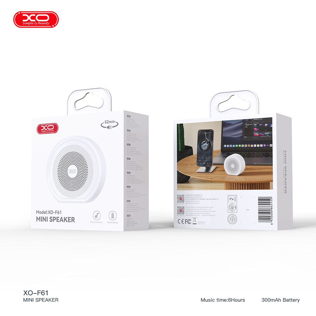 XO F61 Side Stand Bluetooth Speaker