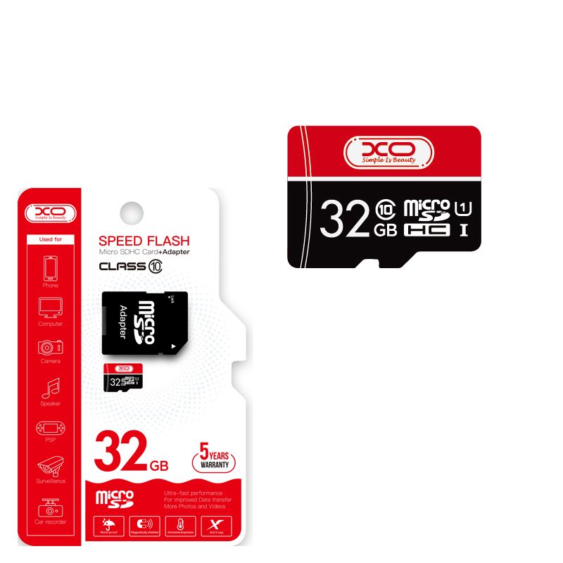 XO Memory Card Micro SD Card with Adaptor 32GB