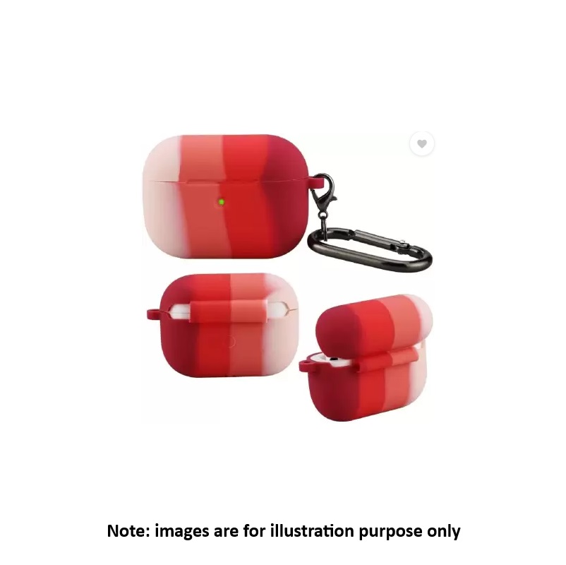 Airpods 1st / 2nd Gen Multicolor Case Red Pink Mix