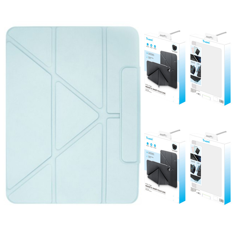 iPad Air 11 2024 / Air 4 / Air 5 Trusmi Magnetic Smart Folio Case Blue