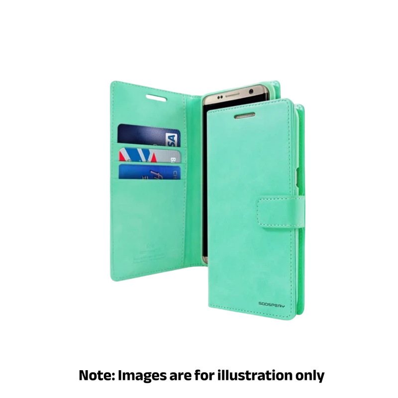 iPhone 13 Mini Mint Bluemoon Wallet Case