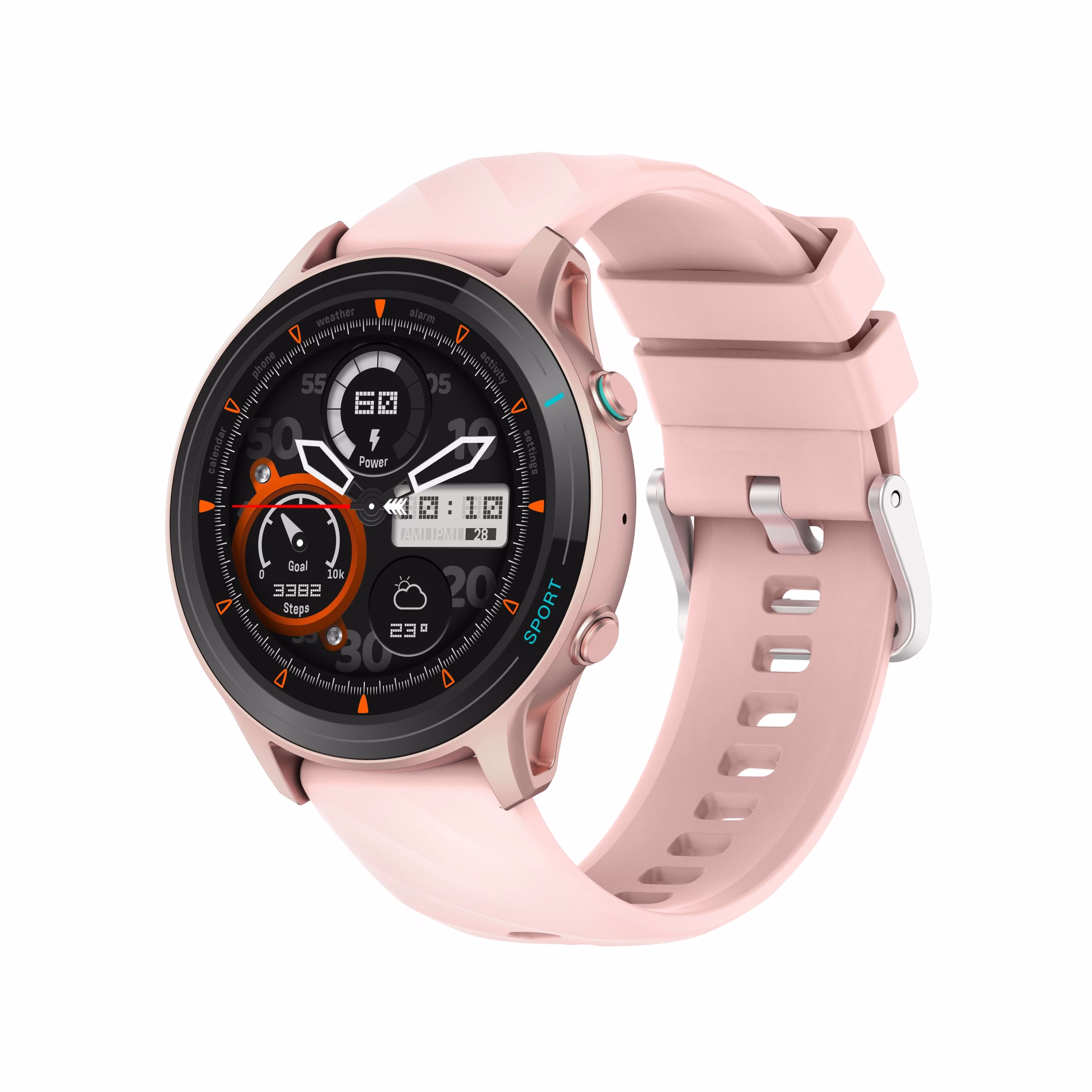 Trusmi Sport Smart Watch Rose Gold WH02-012