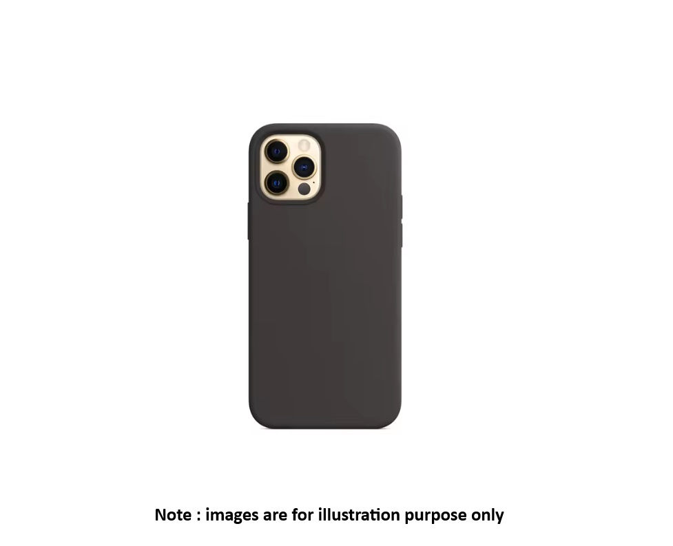 iPhone 14 Pro Black Silicon Case With Magsafe