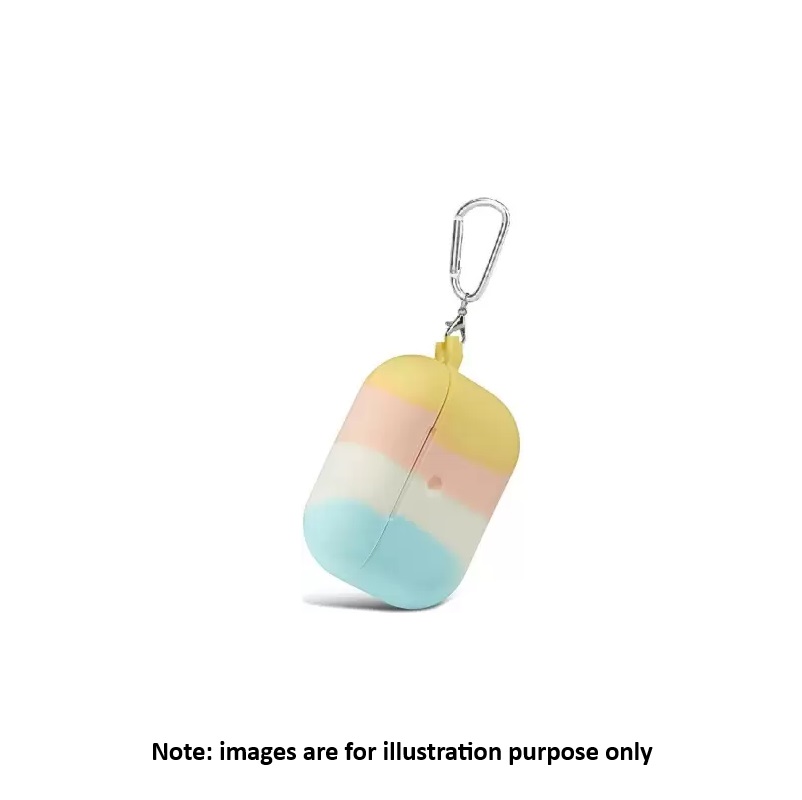 Airpods 3rd Gen Multicolor Case Light Blue Pink Mix