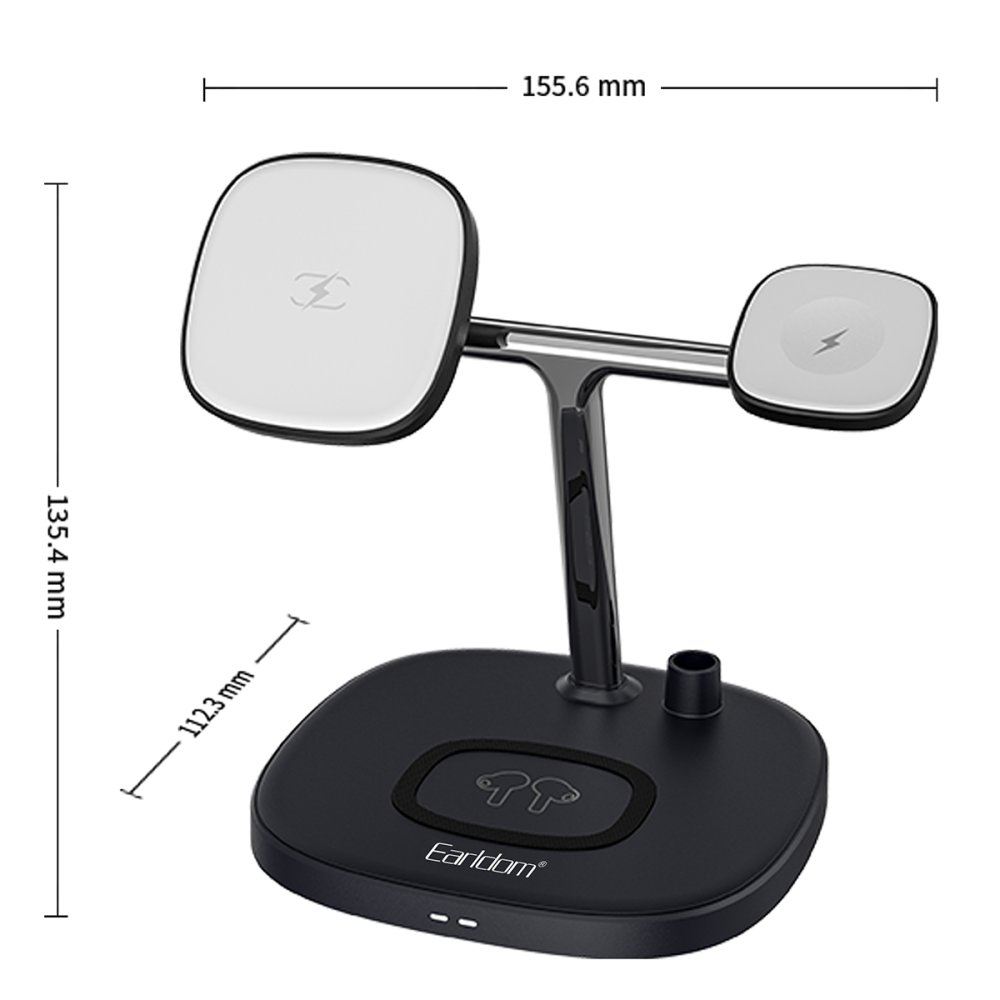 Earldom ET-WC18 4 in 1 Magnetic Wireless Fast Charger Carousel 1