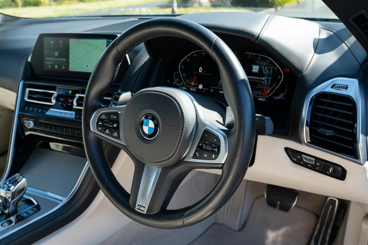 2020 BMW 850i 840i Gran Coupe MSPORT Barcelona Blue Carousel 11