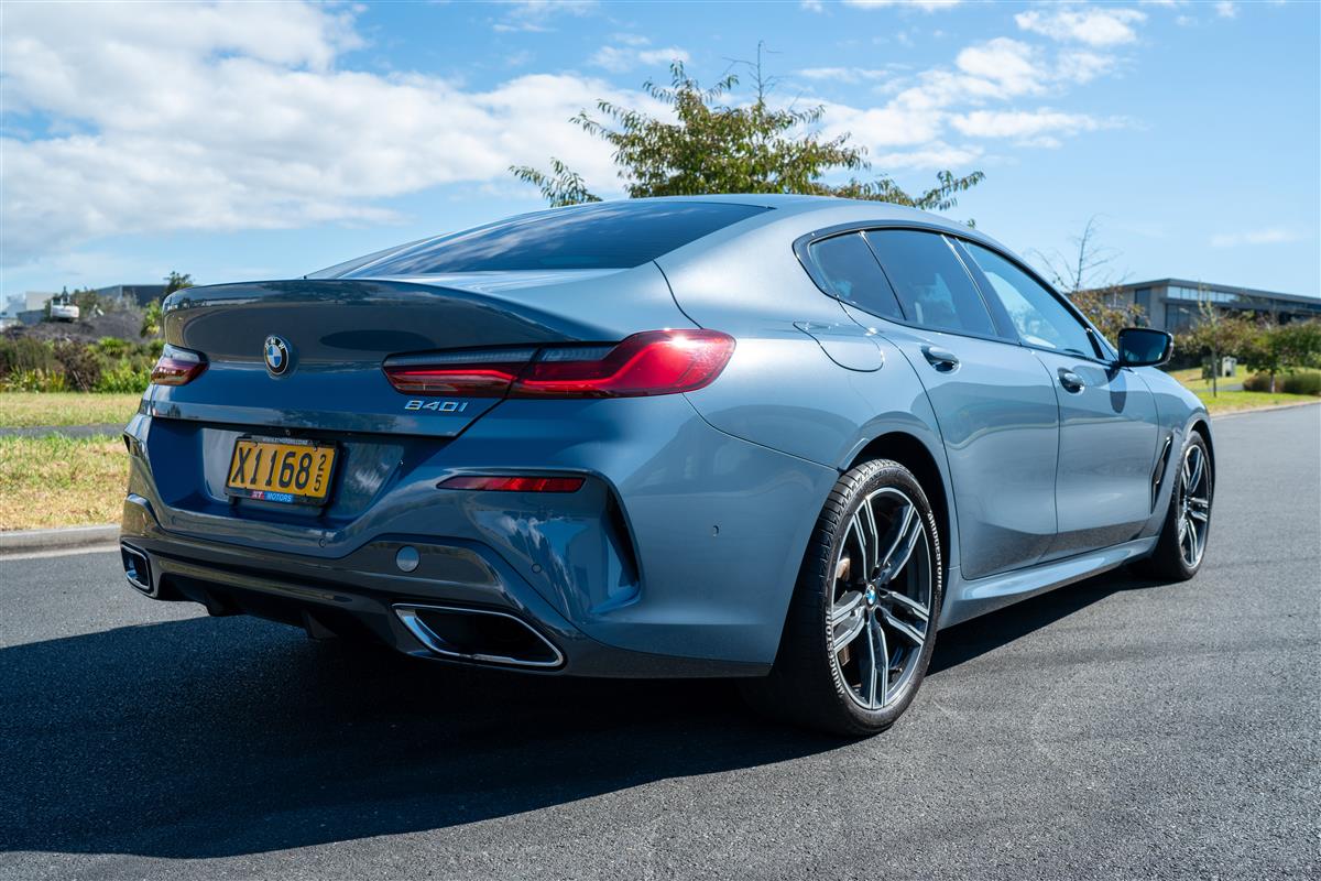 2020 BMW 850i 840i Gran Coupe MSPORT Barcelona Blue Carousel 7
