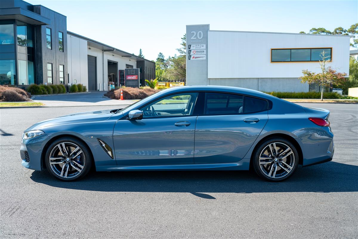 2020 BMW 850i 840i Gran Coupe MSPORT Barcelona Blue Carousel 9