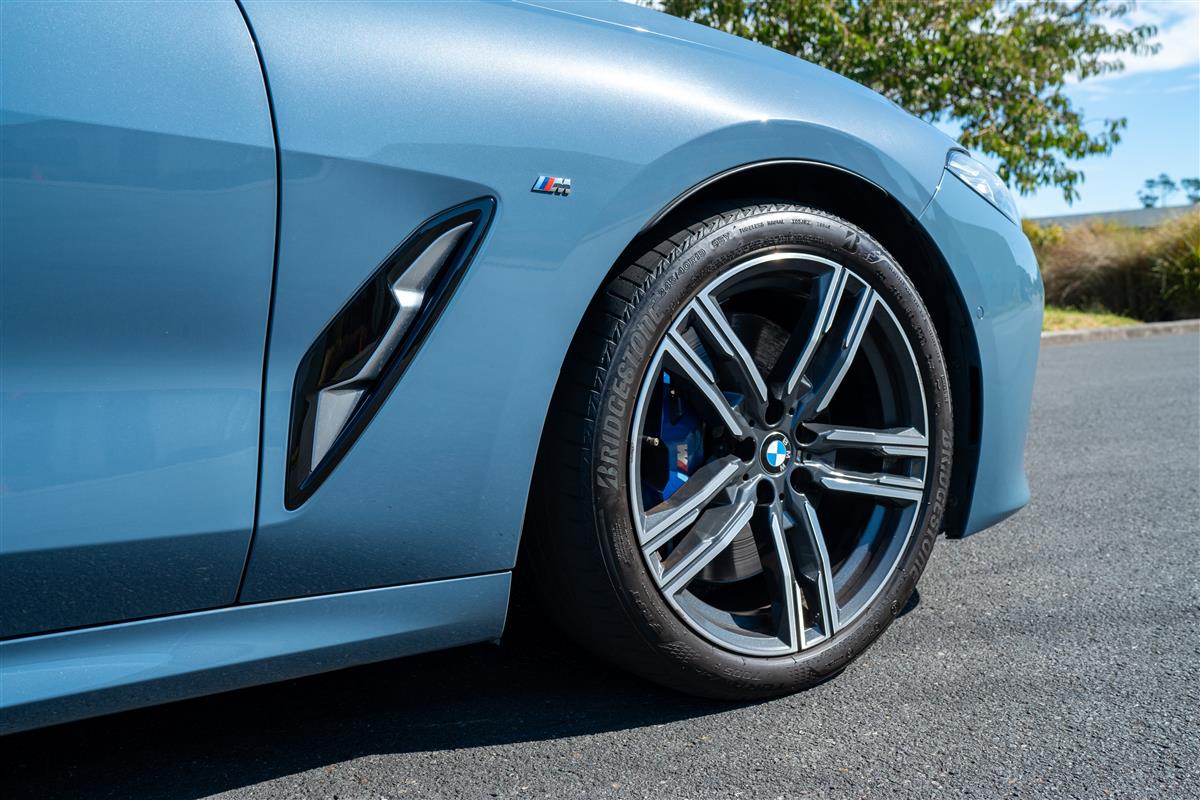 2020 BMW 850i 840i Gran Coupe MSPORT Barcelona Blue Carousel 4