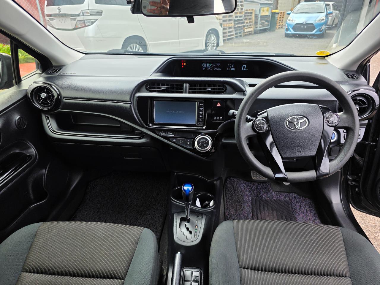 2017 Toyota Aqua Hybrid S Style Black with Reversing Camera ! Collage 1
