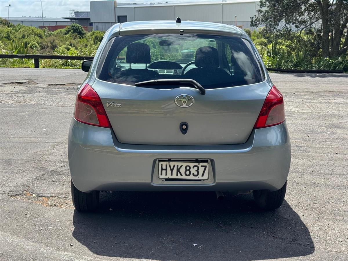 2007 Toyota Vitz Low Kms Done/ Mags/ Alarm