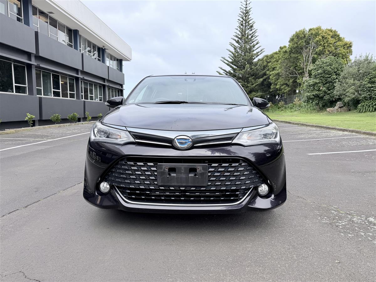 second hand 2016 Toyota Corola Fileder W×B • Hybrid • Push Start • Premium Wagon for sale NZ Collage 1