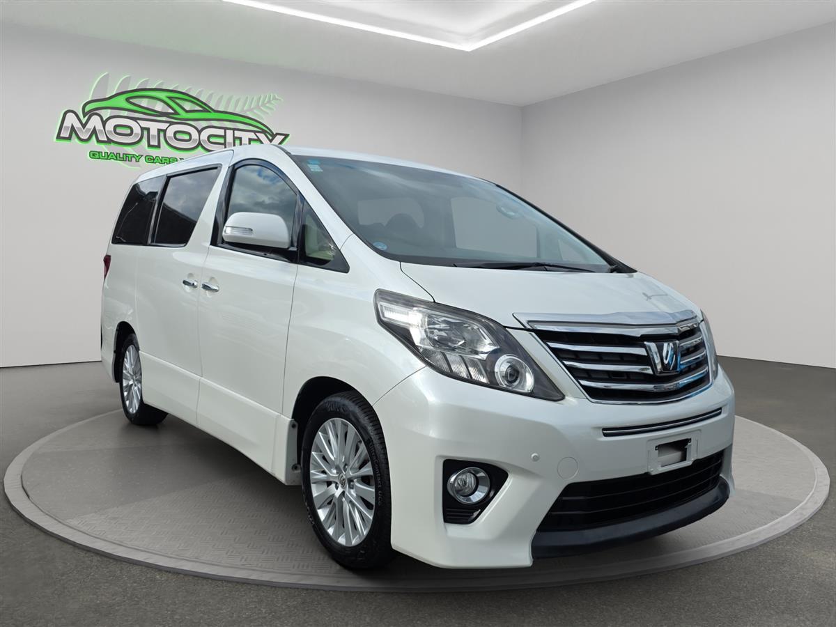 2012 Toyota Alphard Cruise control, Dark Interior