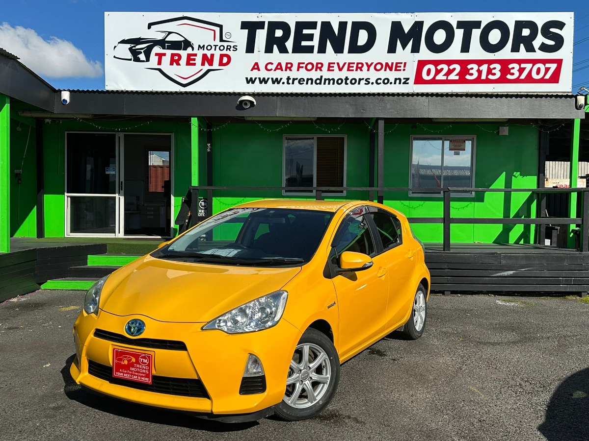 2013 TOYOTA AQUA G PACKAGE