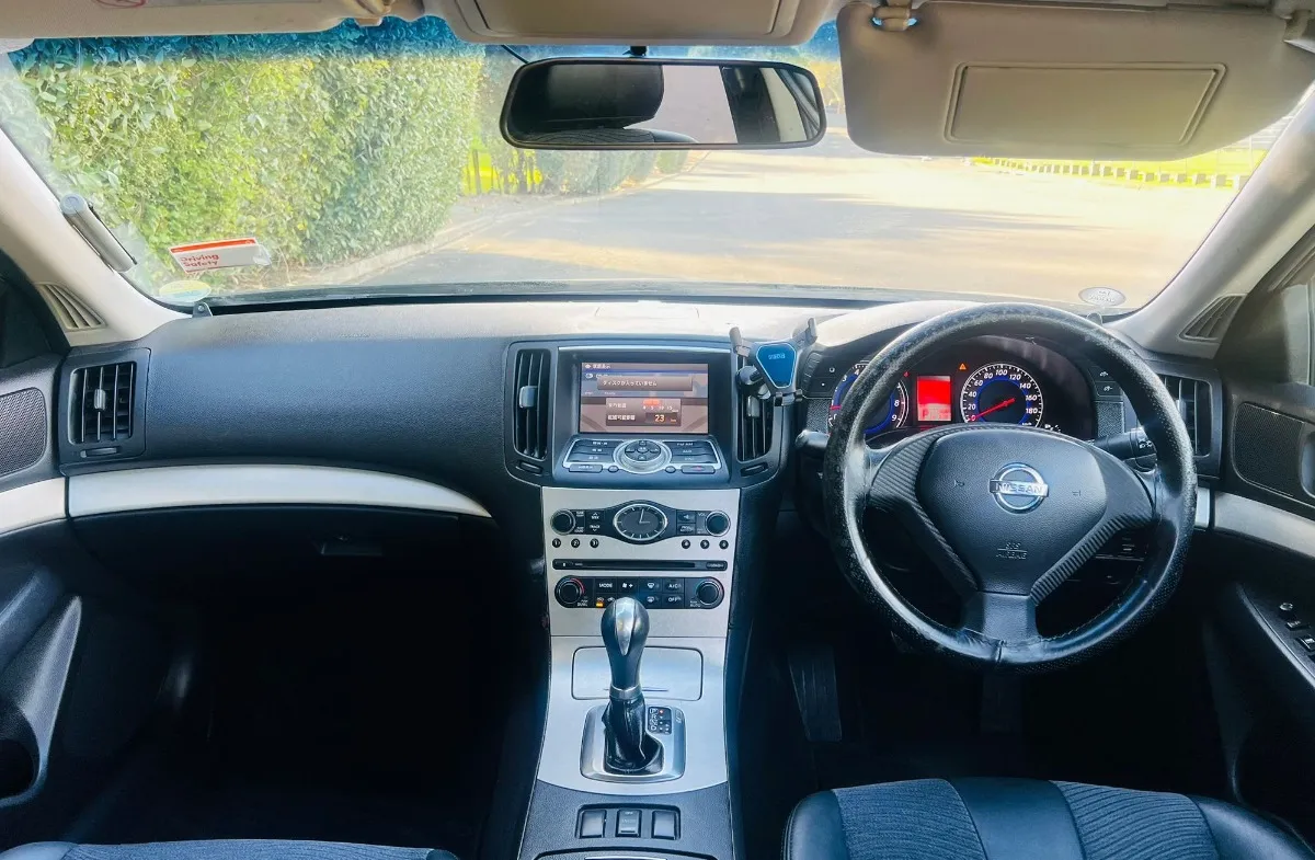 2007 Nissan Skyline 250GT Half Leather Seats*Push Button Start* Carousel 4