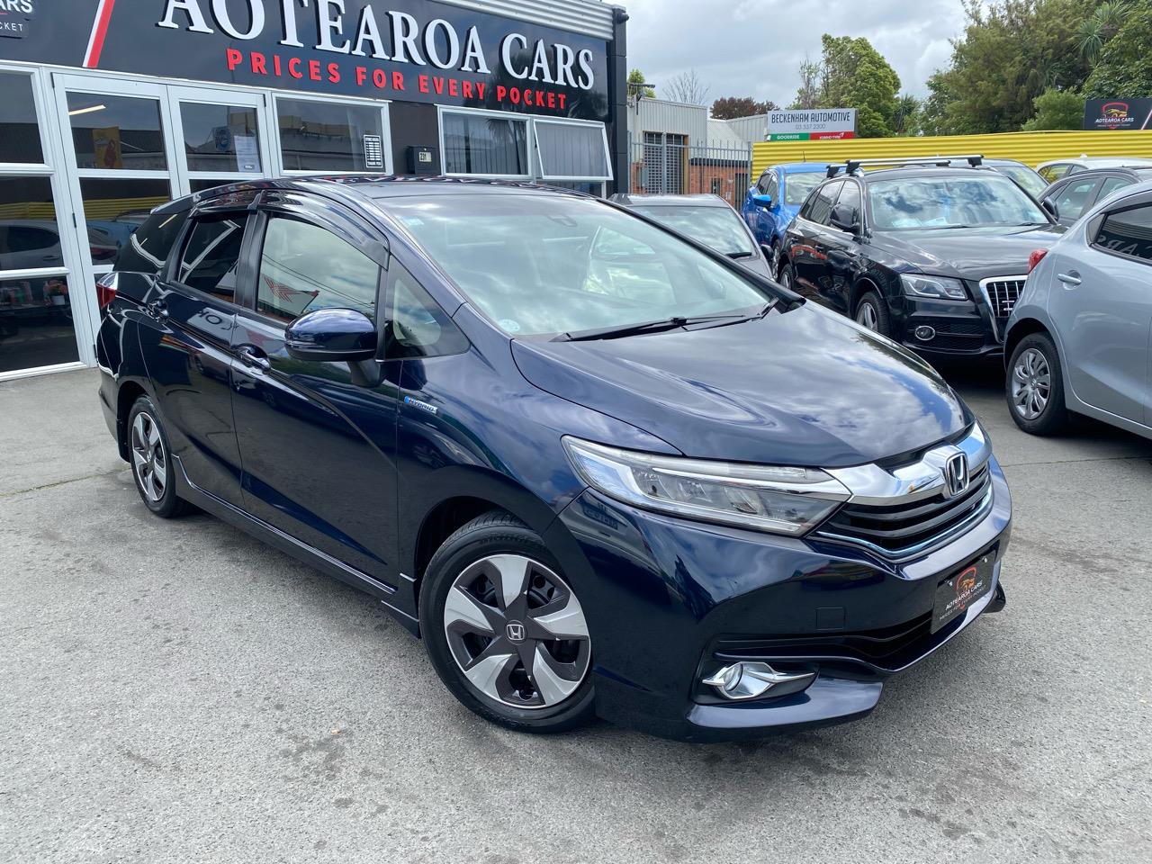 second hand 2017 Honda Shuttle HYBRID for sale NZ