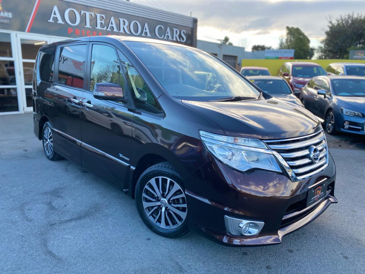 2015 Nissan Serena Both Sides Electric Sliding Doors