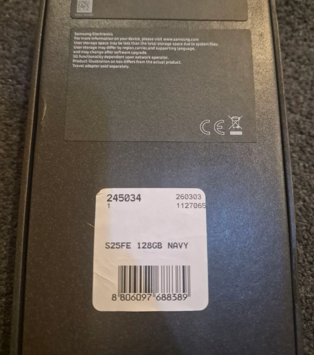 Samsung S25 FE 128gb - Navy Carousel 1