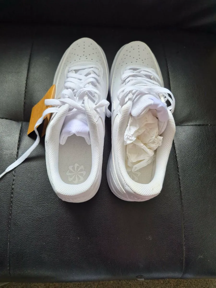 Shoes and branded clothing