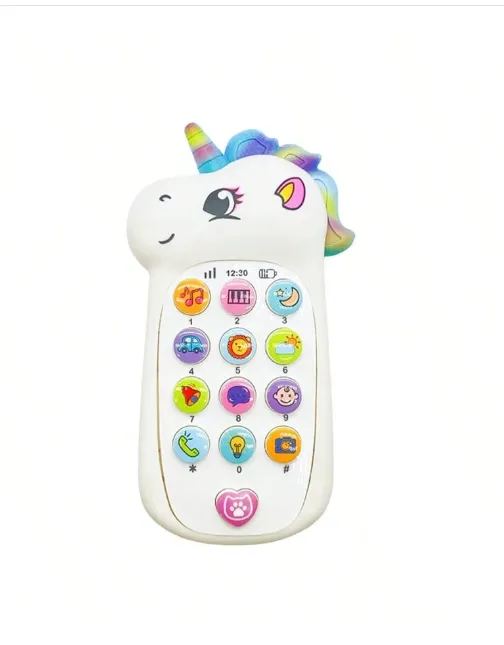 1pc Baby Music Phone With 10+ Interactive Sounds Carousel 4
