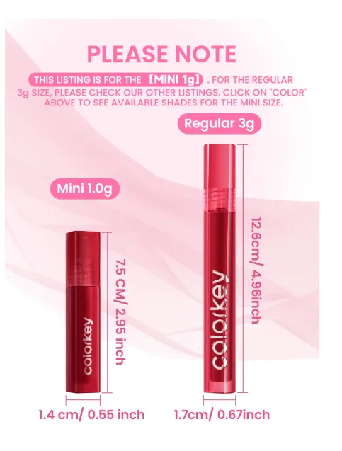 1pc Mini Mirror Air-Feel Lip Glaze, High-Shine Mirror Gloss Carousel 4