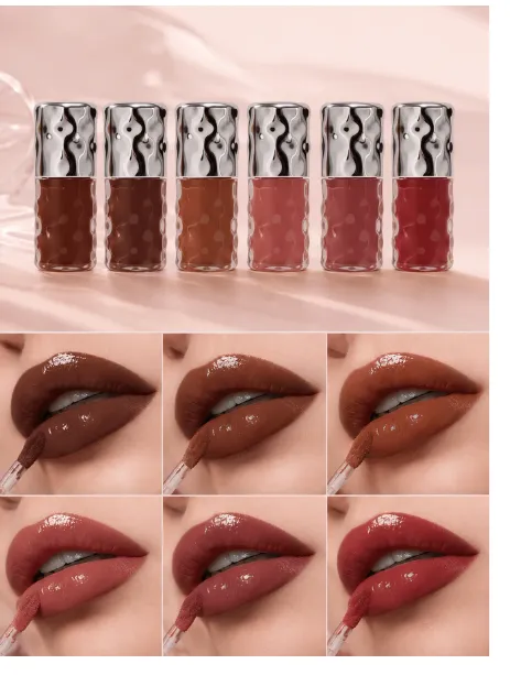 beauty glazed Glossy Smooth Soft Liquid Lip Gloss, Non-Sticky Lip Oil Lip Care Carousel 3