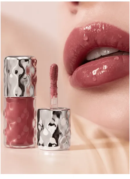 beauty glazed Glossy Smooth Soft Liquid Lip Gloss, Non-Sticky Lip Oil Lip Care Carousel 9