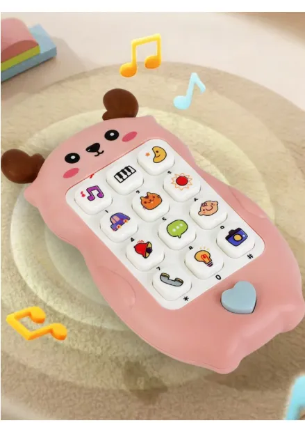 Interactive Baby Music Phone: Music, Animals And Over 10 Sound Effects, 2 Switchable Modes Carousel 5