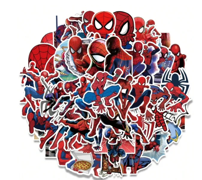50pcs Stickers, Superhero Anime Boy, Classic Movie Graffiti Stickers Carousel 4