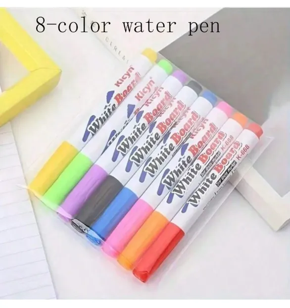Decoration 36pcs/Set Kids Watercolor Painting Set Including Illustration Book, Crayons And Coloring Pens Set With Drawing Book Carousel 5
