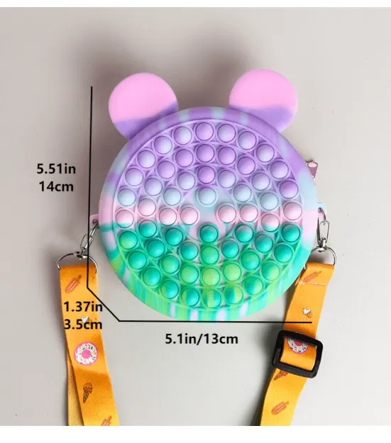Fashionable Shoulder Bag, Finger-Tip Stress Relief Bag Carousel 6