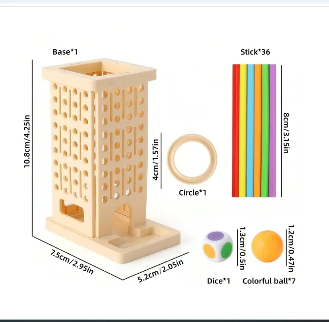 Toys & Games, Educational & Science Toys, Early Development & Activity Toys, Sorting, Stacking & Building Toys, Jenga Game Carousel 1