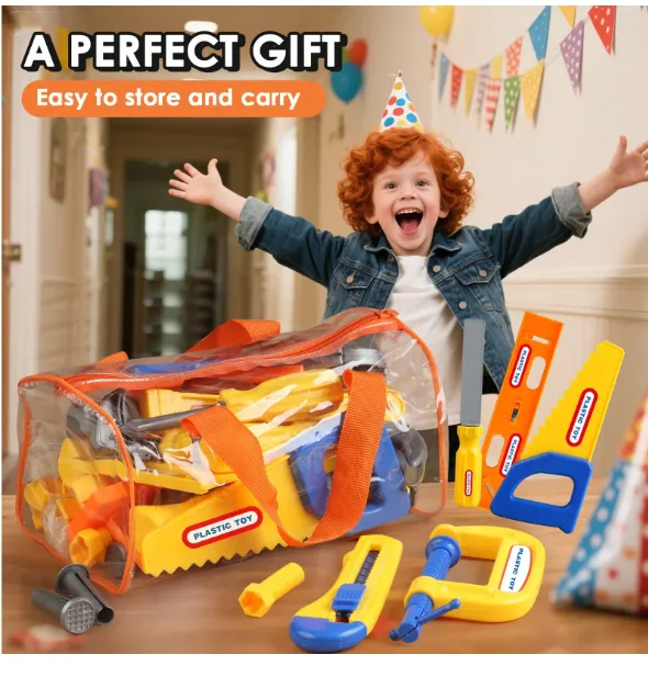 10/19/30pcs Family Toy Tool Box Set, Screwdriver & Realistic Tools, Children Toys For Boys And Girls Carousel 2