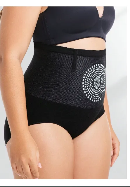 Plus Size Women's Seamless High Waist Shaping Sports Underwear Carousel 6