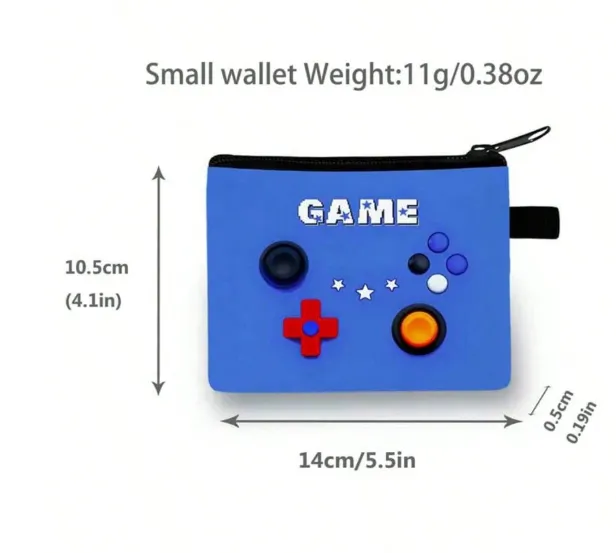 New Personalized Cartoon Wallet For Boys And Girls Middle School Students Carousel 2