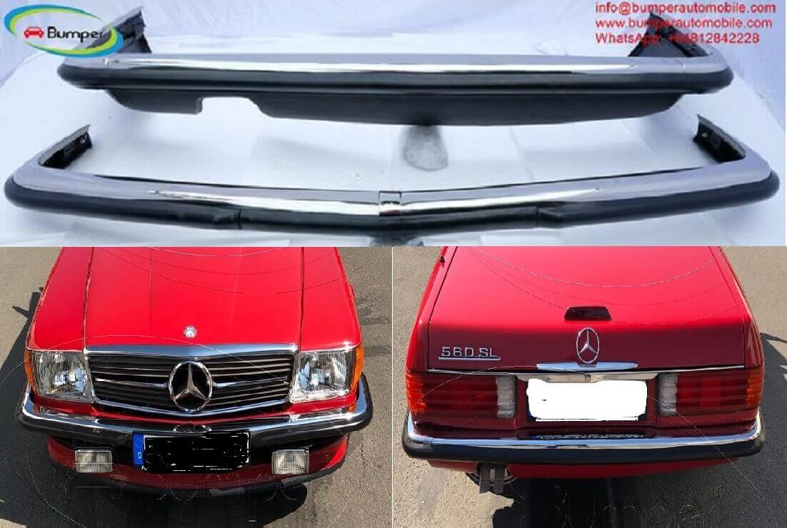 Mercedes R107 W107 C107 SL/SLC Year (1971-1989) Collage 1