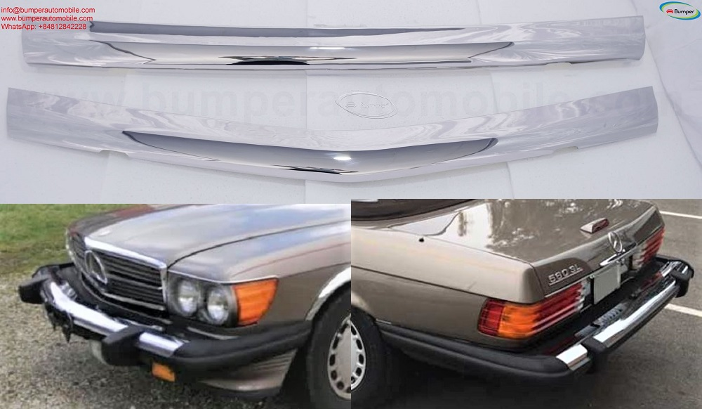 Mercedes R107 W107 C107 SL/SLC Year (1971-1989) Collage 2
